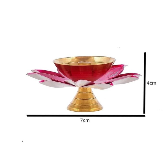 Lotus Diya Dimensions