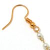 Dazzling Pink Color Flower Metal Small Diameter Nose Ring for Women 4 Nose Ring chain