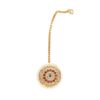 Gold Plated Metal Multicolor Cubic Zirconia Borla for Women/Girls 4 Borla for Women