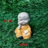 Laughing Buddha Statue for Home Decor, Office Desk, Good Luck, Showpiece for Living Room and Bedroom (Set of 4 Pcs) (Resin, Multi-color) 5 71TeF22VVBL