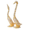 Rose Gold Plated Antique Pair of Swans for Home Decor 3 Group 2