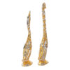 Rose Gold Plated Antique Pair of Swans for Home Decor 4 Group 3