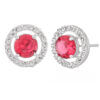 High-Quality American Diamond Earrings| Copper Silver Plated 11 BHA 3559 1