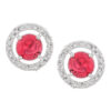 High-Quality American Diamond Earrings| Copper Silver Plated 10 BHA 3559