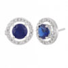 High-Quality American Diamond Earrings| Copper Silver Plated 8 BHA 3561