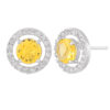 High-Quality American Diamond Earrings| Copper Silver Plated 7 BHA 3575 1