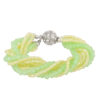 CZ Stones and Pearl Bracelet for Both Traditional & Western Look 6 BHA 3807