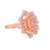 High-Quality American Diamond Rings: Gold and Silver Plated 4 BHA 3813