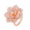 High-Quality American Diamond Rings: Gold and Silver Plated 3 BHA 3814