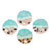 Resin Artwork - Designed Coasters: Leaving a perfect impression on your guest! (4 inch & 4 Piece Set) 4 BHA 4251