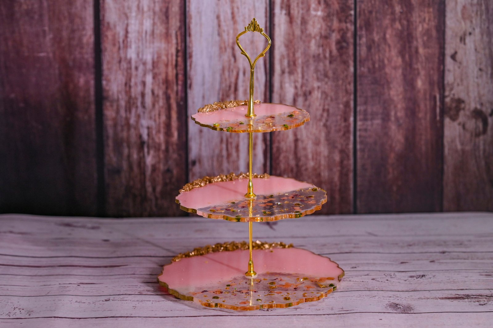 Buy A.F. DECOR Cake Decor Chandelier Cake Stand Metal Cake Display Stand  Golden 1 Tier Online at Best Prices in India - JioMart.