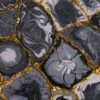 Faux Agate Resin Wooden Table 5 V9D 8890