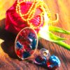 Radiant Elegance: Golden Resin Pendant Set with Crystal for Girls and Women 3 SG RSA CRTJWL 01 5