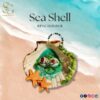 Ocean's Embrace: Handcrafted Resin Sea Shell Ring Holder for Natural Engagement Bliss 3 SG RSA RINGHLD 01 2