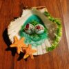 Ocean's Embrace: Handcrafted Resin Sea Shell Ring Holder for Natural Engagement Bliss 4 SG RSA RNGHOLD 01 2