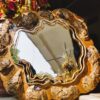 Radiant Reflections: The Golden Geode Crystal Mirror for Home Decor 3 SG RSA MRR 01 2