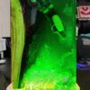 Handcrafted Wooden Resin Lamp - Underwater Life with Scuba Diver and Sea Creature 5 SG RSA LMP 01 1